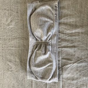 Calvin Klein strapless sports bra